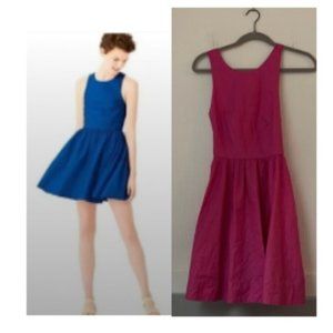 Kate Spade Saturday Dress Skater Criss Cross in Pink